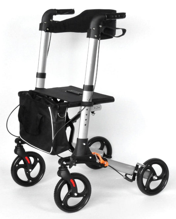 R-1 : Ultra Lightweight Folding Rollator with Seat - mobility-extra