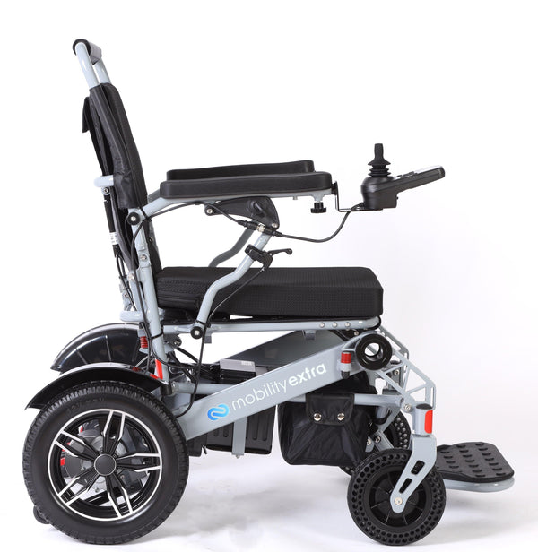 MX-PRO : Reclining Lightweight Folding Electric Wheelchair : 150kg Load - mobility-extra