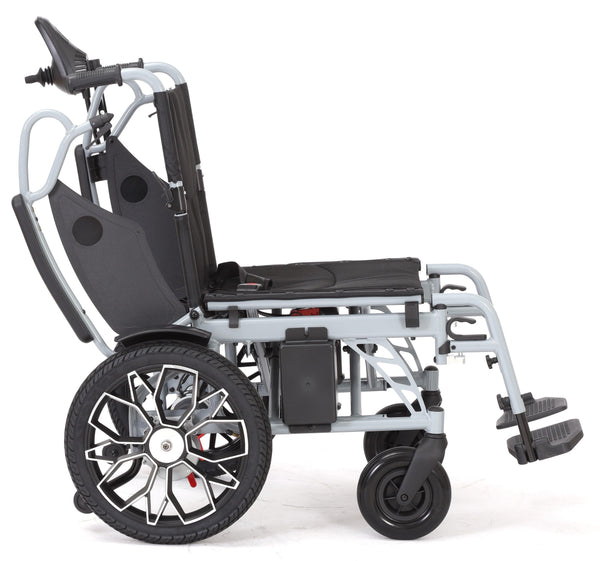 CX-1 : Lightweight Folding Electric Wheelchair : 100kg Load - mobility-extra