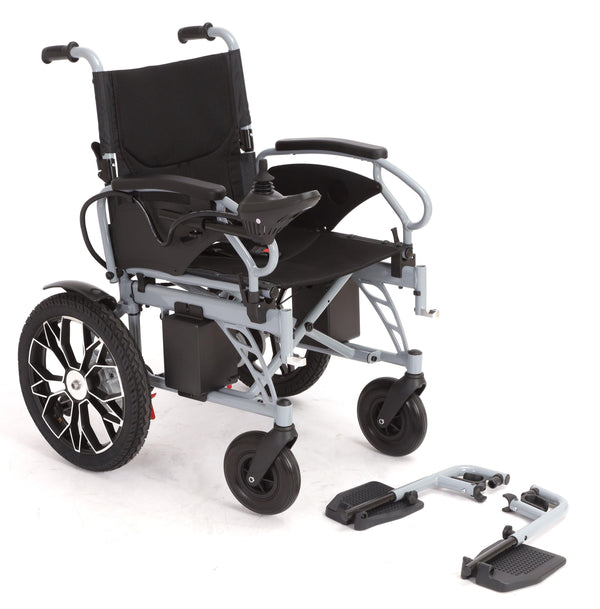 CX-1 : Lightweight Folding Electric Wheelchair : 100kg Load - mobility-extra