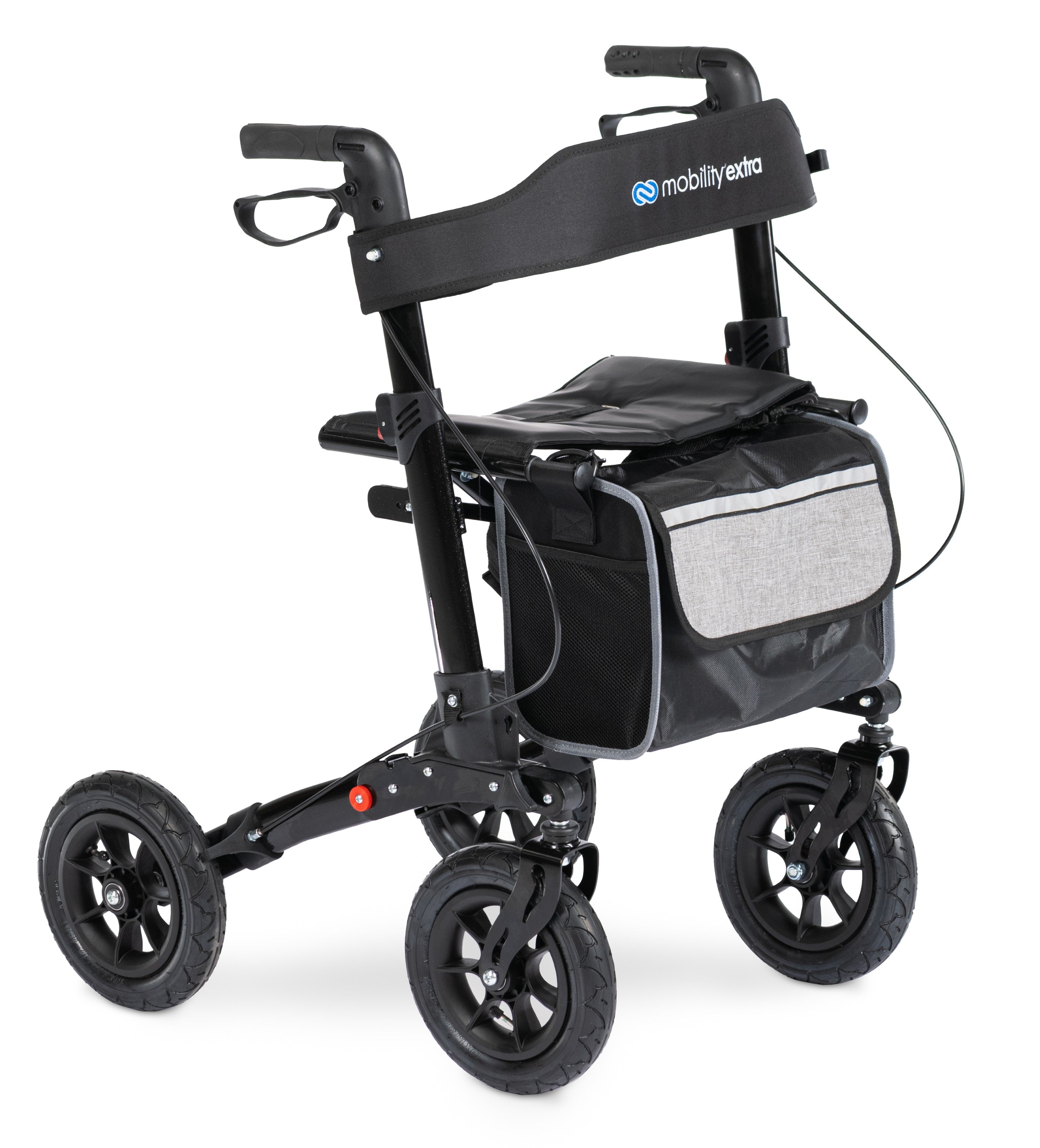 NEW R-1 : Ultra Lightweight Folding Rollator with Seat