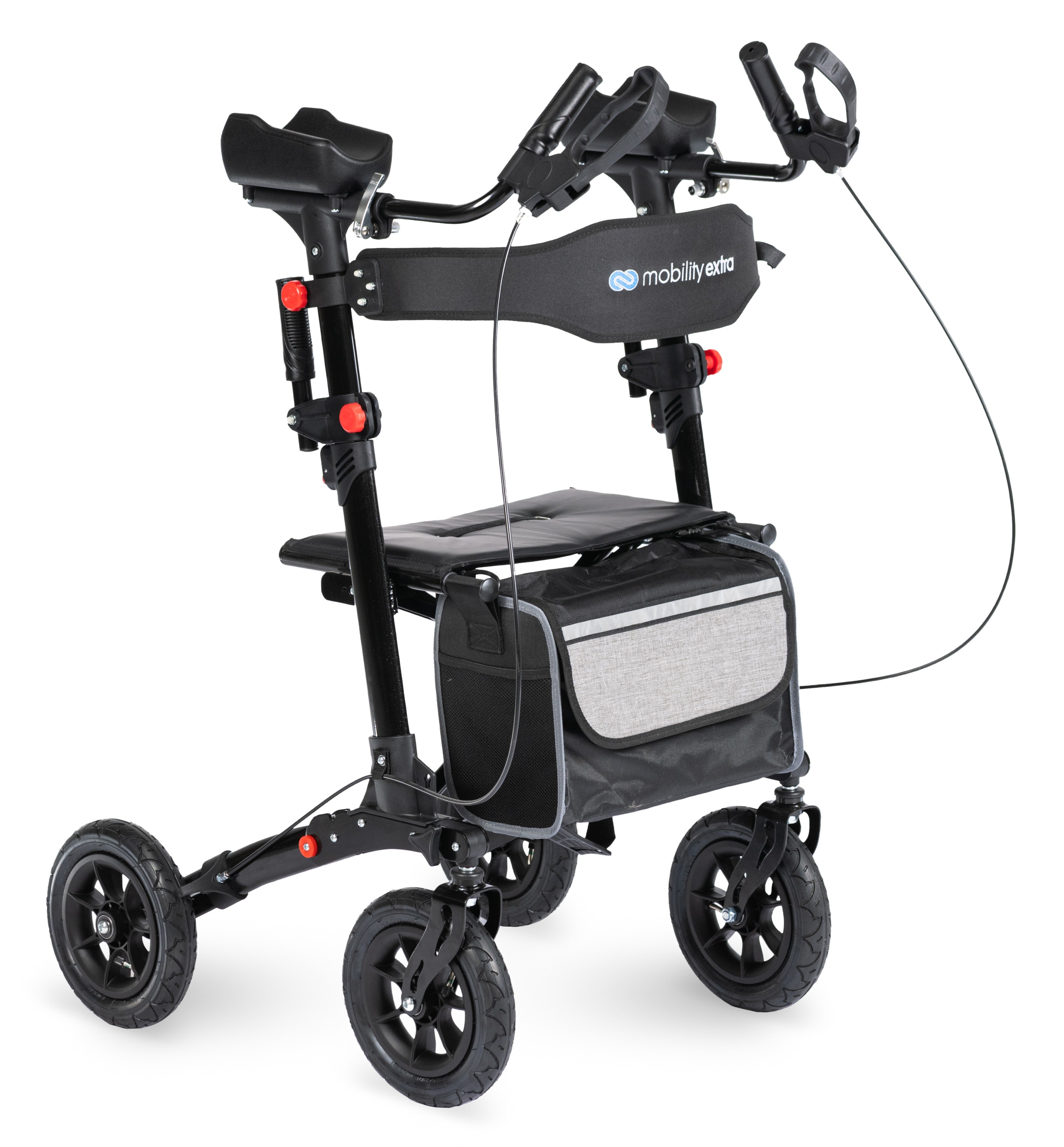 NEW R-2 : Upright Rollator with Forearm Support and Seat