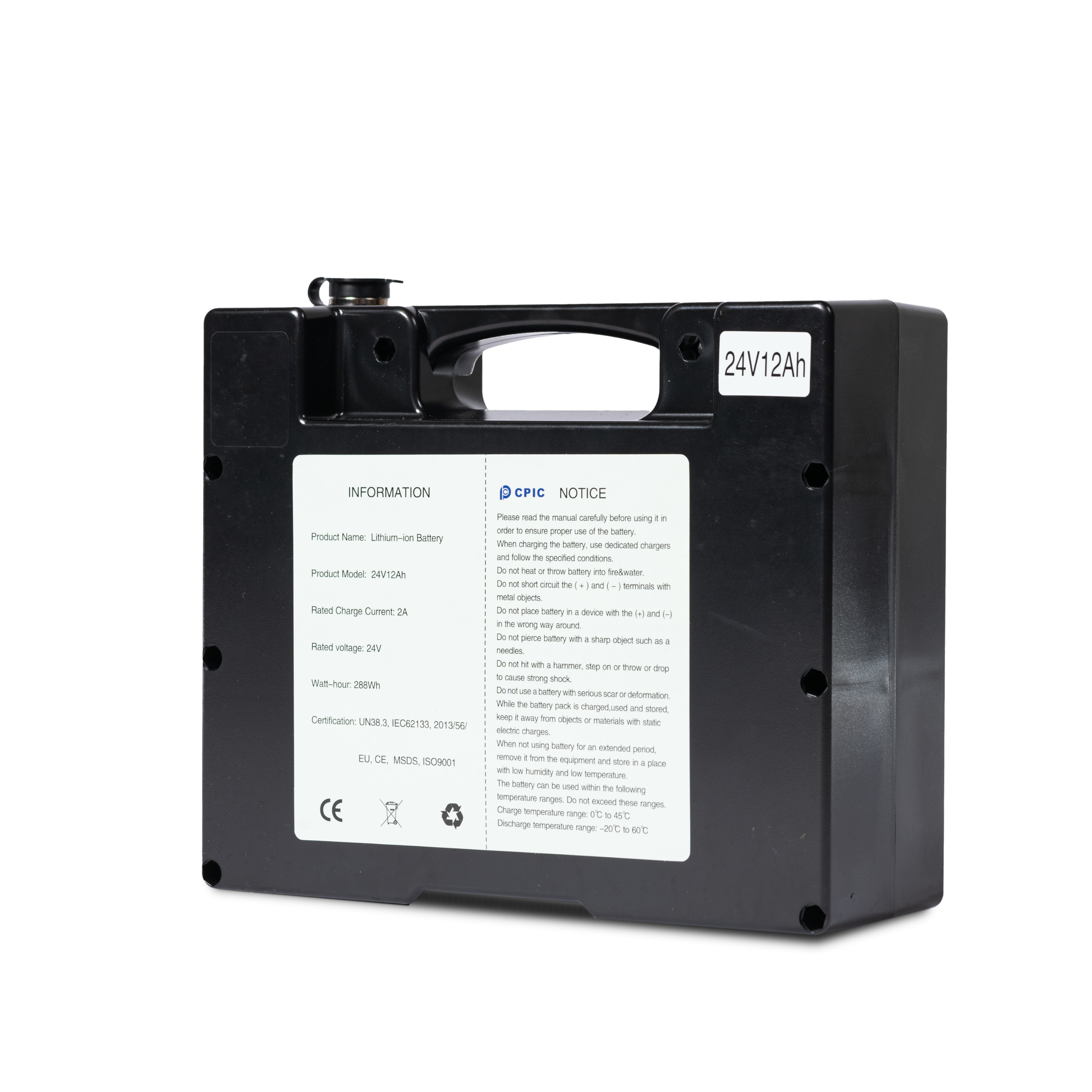 Airline Friendly Battery for MX-ULTRA/MX-APEX