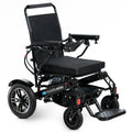 MX-1 : Black : Instant Fold Lightweight Long Range Electric Wheelchair : 120kg Load